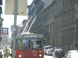 Budapest/O-Bus/Bus with overhead contact line
