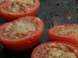 Tomaten/Paradeiser/tomatoes 2/Knoblauch/garlic