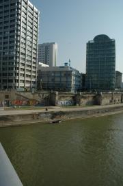 A view from the Bridge (Salztorbruecke Wien 1/Wien 2)