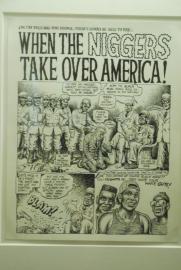 When the Niggers take over America 1/Robert Crumb (USA 1943)/1993/Ink on Paper