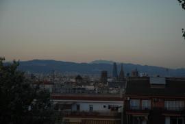 View over Barcelona from Montjuïc: Torre Agbar I