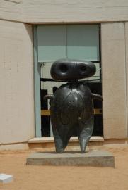 Fundació Joan Miró/(only from the outside, since the museum workers were on strike):/Personatge (1970)