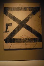 Museu Nacional d'Art de Catalunya:/Antoni Tàpies: Jeroglifics (1994)