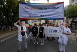 /Homophobie ist heilbar - Regenbogengrupper des AKH Wien und der Meduni Wien/queer_mdw - Universität für Musik und darstellende Kunst Wien