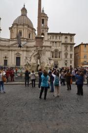 Piazza Navona/Sant'Agnese in Agone, Fontana dei Quattro Fiumi