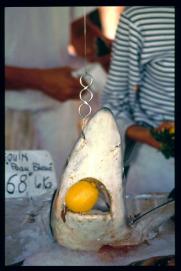Frankreich/France 1994/requin mort 'Peau Bleue' 68 F le kg/public